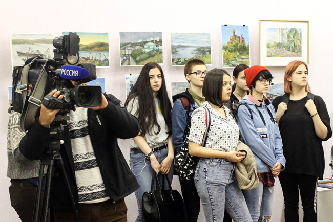 Выставка творческих работ молодежи «Город в моем сердце», МТКС